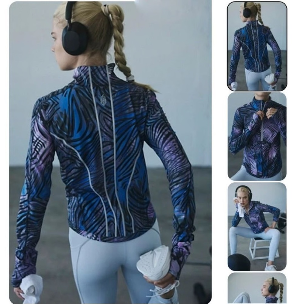 Free People You’re A Peach running jacket ❤️ NWOT - Picture 2 of 6